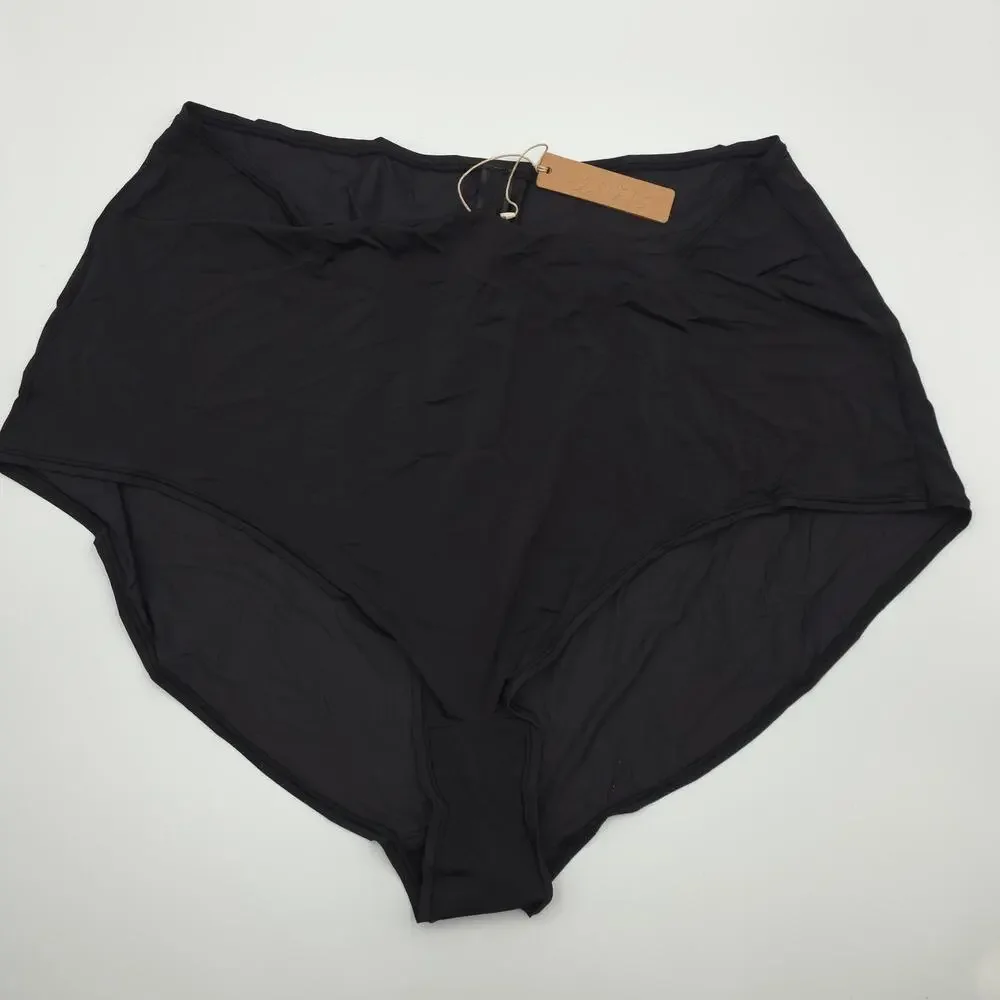 Skims Bundle of Three Panties Boy Short Cheeky Brief Onyx Topaz Ochre Size 4X